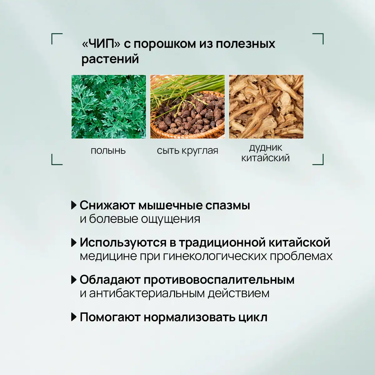 Гигиенические прокладки «Травяной комплекс с полынью» ультра тонкие, 8 шт.