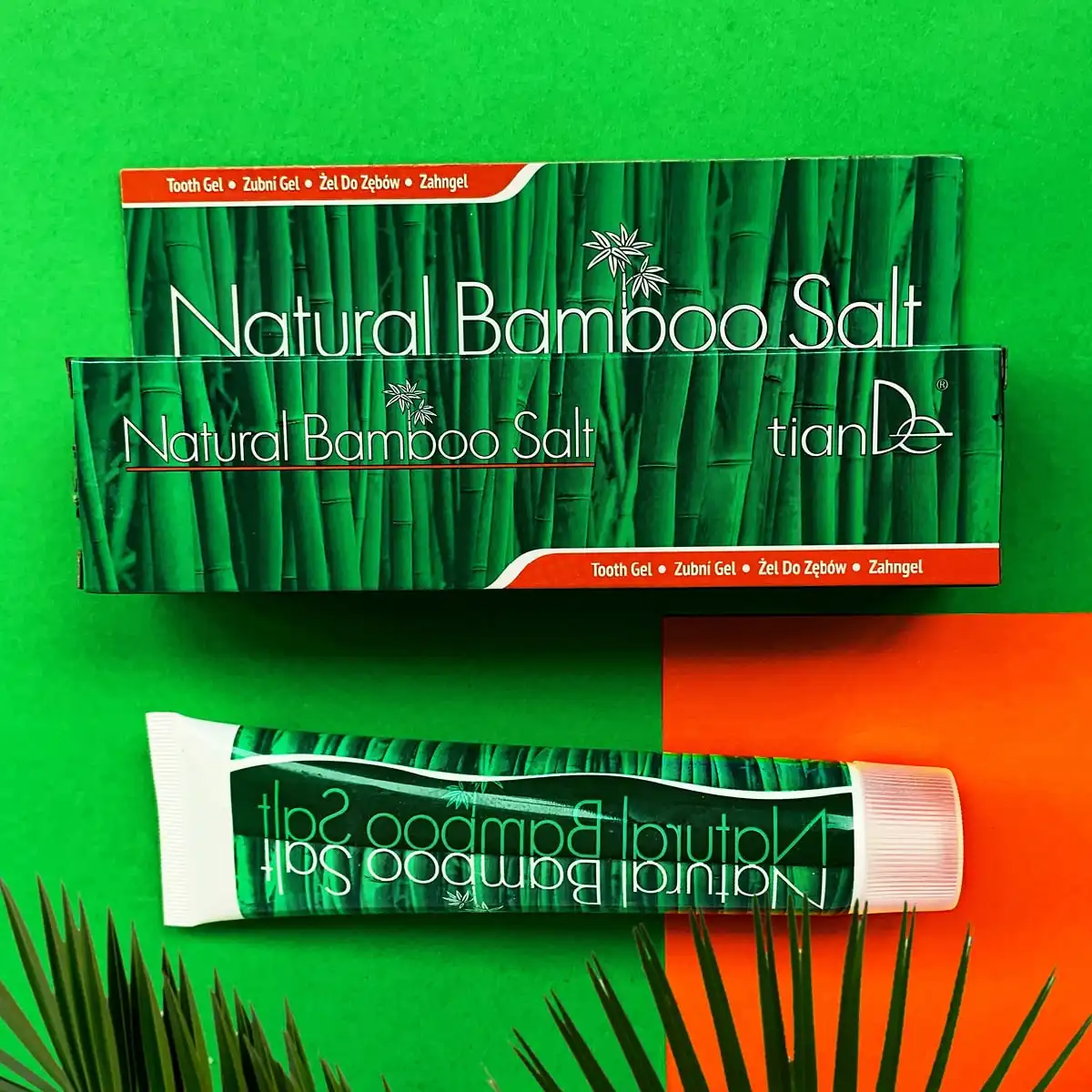Gel pentru dinți „Sare naturală de bambus”, 120 g