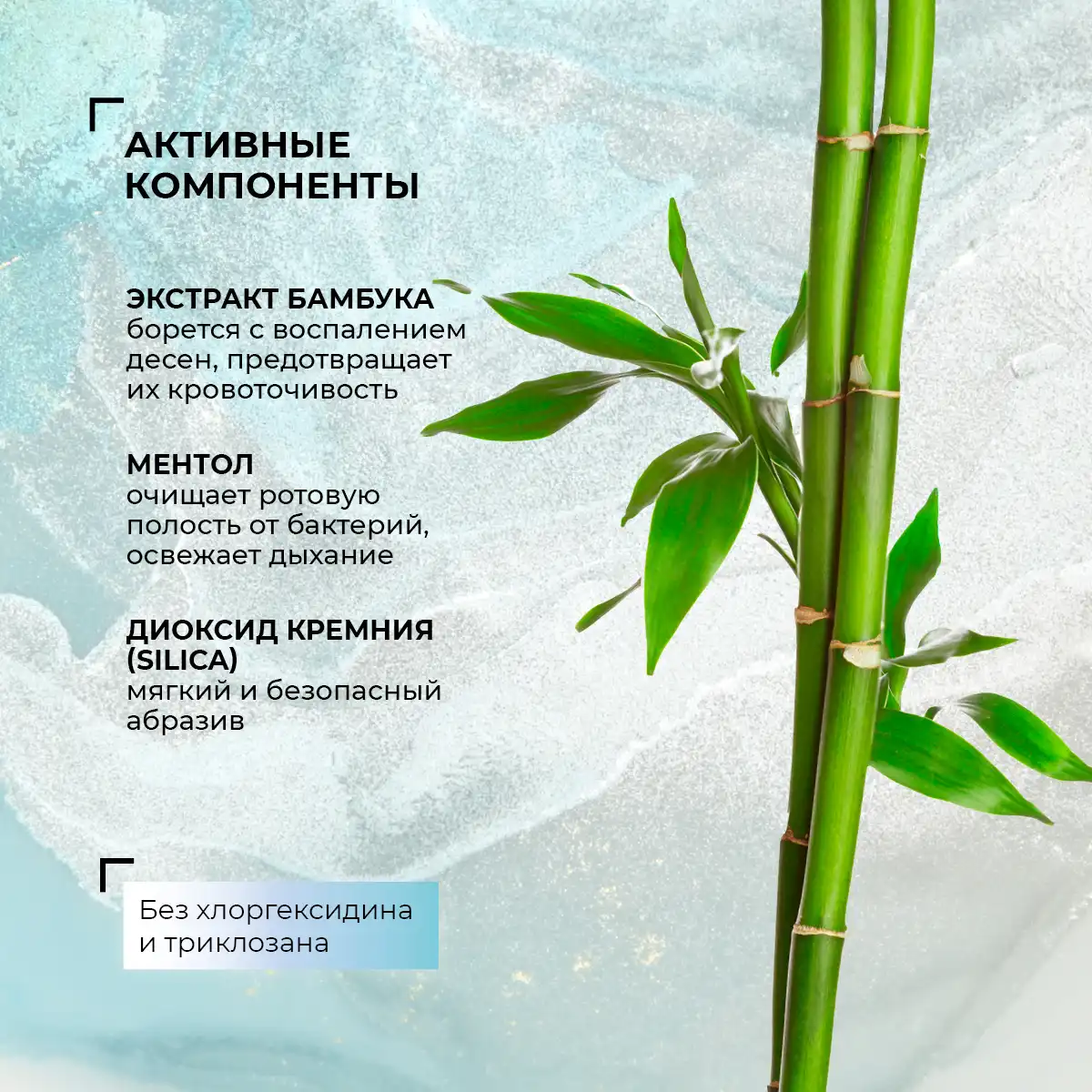 Gel pentru dinți „Sare naturală de bambus”, 120 g