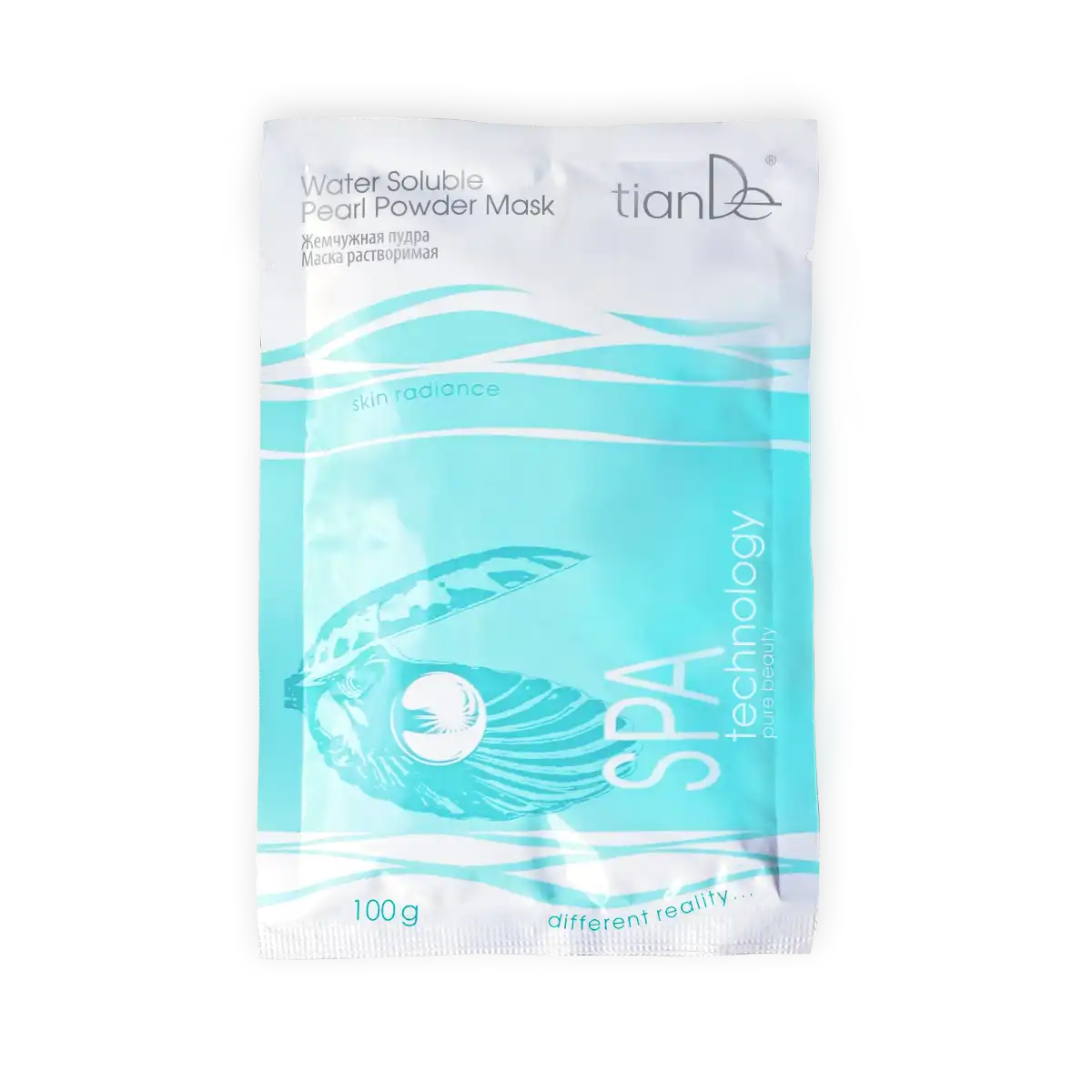 Mască solubilă „Pudră de perlă”, seria „SPA technology”, 100 g