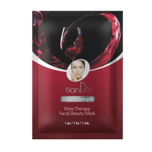 Mască de frumusețe pentru față „Vinoterapie”, 1 buc.